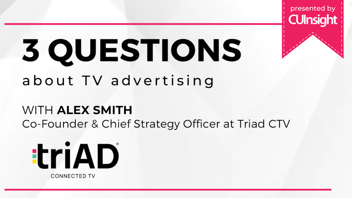 3 Questions with TriAD CTV’s Alex Smith